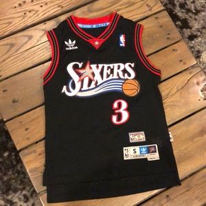 76ers Allen inversion hardwood classics jersey